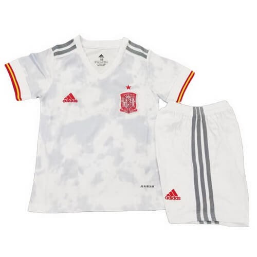 Replicas Camiseta España 2ª Niños 2020 Blanco